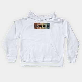 Cracker - Retro Pattern Kids Hoodie